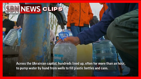 Long Queues for Water in Kyiv After Russia Strike [6607]