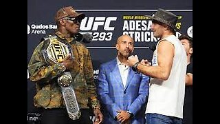 UFC 293 Adesanya vs Strickland Press Conference #rumble #viral #adesanya #strickland