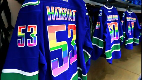 Hockey Goes Rainbow (host K-von says, "What The Puck?!")