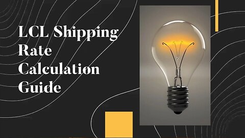 How Can I Calculate LCL Shipping Costs?