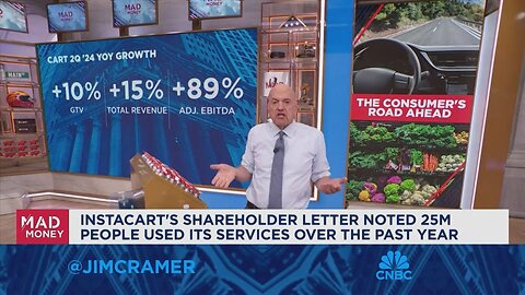 Jim Cramer checks in on delivery app stocks after earnings | A-Dream