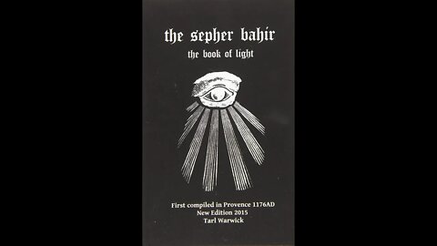 The Sepher Bahir The Book of Light Pg 19-42