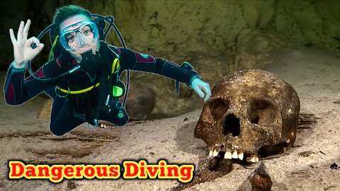 Dangerous Diving in Ancient Underwater 🫧 Do not Try⚡