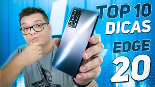 Moto Edge 20 - TOP 10 Dicas & Truques