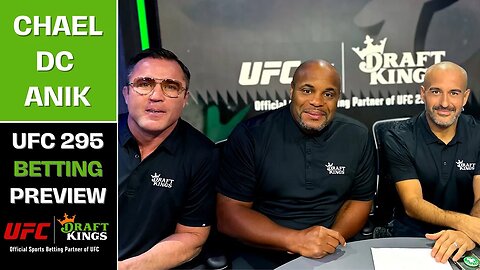 UFC 295 Betting Preview w/ Jon Anik, Daniel Cormier & More! | Presented by DraftKings Sportsbook