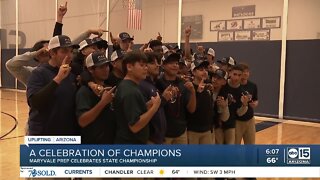 Newly formed tackle football team wins first state football championship