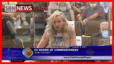 Mindy Robinson a Local Activist Rips Into the Clark County NV Board - 2902