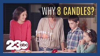The meaning behind the 8 candles of Hanukkah