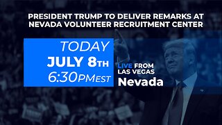 PRESIDENT TRUMP DELIVERS REMARKS AT NEVADA VOLUNTEER RECRUITMENT CENTER