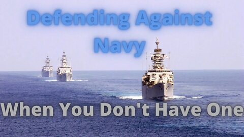 Defending against naval bombardment with no ships in conflict of nations world war 3