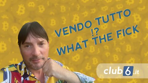 BITCOIN VENDO TUTTO !? WHAT THE FICK.... SORRY MAN WHAT THE.....MORRYS CRYPTO