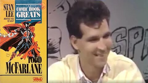 TODD McFARLANE | "The Comic Book Greats" hosted by Stan Lee | Ep.01 (1991)