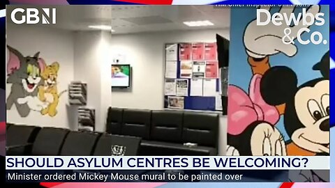 Immigration Minister orders removal of cartoon murals from asylum processing centre for children