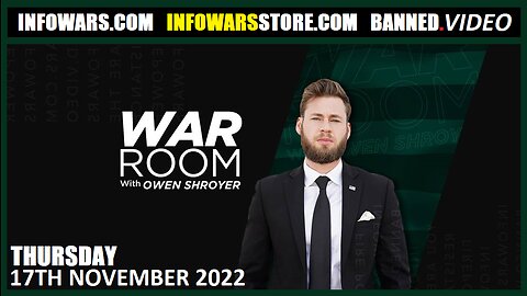 The War Room - Republicans Announce Investigation Into Biden Crime Family - Thursday - 17/11/22