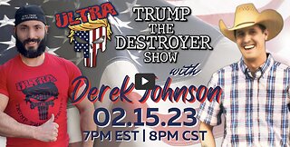 ULTRA TRUMP W/ Derek Johnson REHASH MILITARY LAW & COG. MOST AGREE. WHY SO MAD? THX SGANON