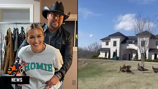 Jason Aldean’s Wife Brittany Shows Off EPIC Florida Mansion