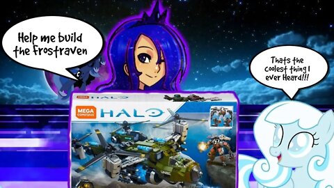 Frost Raven Mega construx review & Gameplay!!! Halo Wars 2