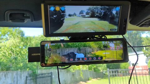 Jeep Wrangler Mod: Type S Wireless & Solar Powered HD Backup Camera with 6.8" Monitor ( Universal )