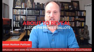 Jovan Pulitzer Exposes Illegally Printed Ballots - 1-6-21