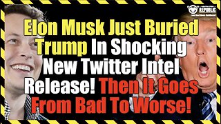 Elon Musk Just Buried Trump In Shocking New Twitter Intel Release…Then It Goes From Bad To Worse!