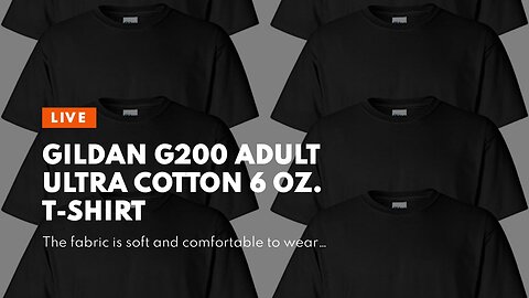 Gildan G200 Adult Ultra Cotton 6 oz. T-Shirt