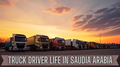 Truck driver life in saudi arabia
