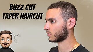 Short Buzz Cut Taper Haircut Tutorial | How To Cut Hair