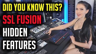SSL Kept This Secret for 2 Years! Hidden Compressor and a Game Inside SSL FUSION feat. Bella Kelly