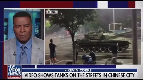 Communist Chinese Government is now deploying tanks against Citizens