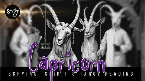 Capricorn 🦇 October 🎓 Awareness Autopsy (Scrying, Spirit & Tarot reading)