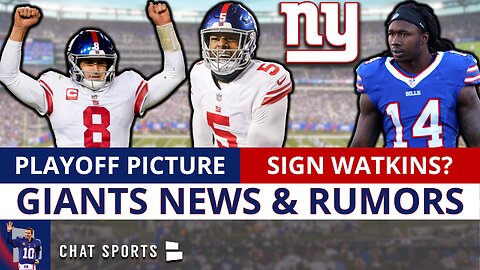 Giants News & Rumors On Kayvon Thibodeaux, Daniel Jones + Sign Sammy Watkins? Giants Playoff Picture