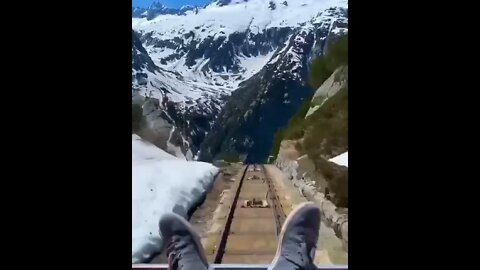 Would you Ride The highest Roller coaster in The world ??? 🇨🇭Switzerland
