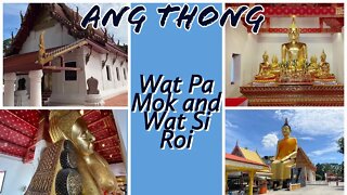 Wat Si Roi and Wat Pa Mok - Thailand 2022 - Ang Thong District