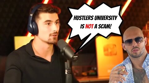 What Iman Gadzhi thinks of Andrew Tate and Hustlers University