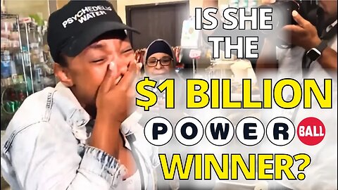Is this the winner of the $1 BILLION Powerball lottery jackpot?