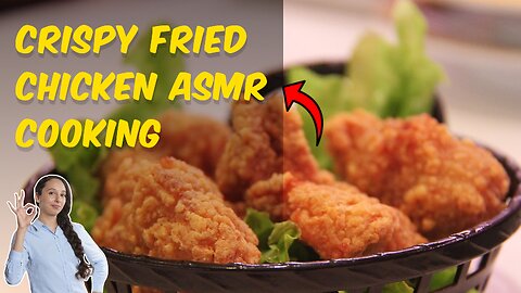 Crispy Fried Chicken ASMR Cooking #chicken #shorts #food #cooking #asmr #nonveg