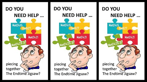 DO YOU NEED HELP? | THE ENDTIME SEMINAR SERIES