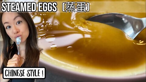🥚 SILKY SMOOTH Chinese Steamed Eggs Recipe (蒸蛋) Dinner in 15 Minutes ! | Rack of Lam