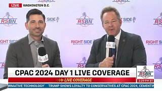 RSBN Interviews Chad Wolf, Frm. Acting DHS Secretary at CPAC 2024