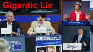 Perronne & Christine Anderson i EU-parlamentet i Strasbourg