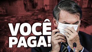 Aumento de Bolsonaro para ELITE do funcionalismo sairá do BOLSO DO POBRE!