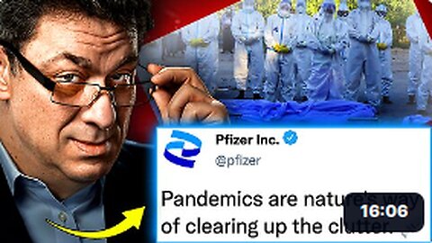 Pfizer Insider Admits 'Pandemic Was a Depopulation Scam'