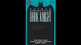 Batman: Legends of the Dark Knight -- Issue 1 (1989, DC Comics) Review