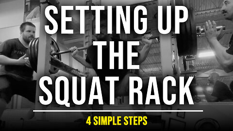 Gym Hack: How To Use The Squat Rack! (4 Simple Steps)