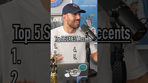 TOP 5 SEXIEST ACCENTS!! The Last One Is Crazy! #shorts #accent #culture #world #language #top5