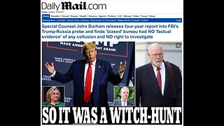 Russiagate Hoax: Rising REACTS To Damning Durham Report 5-20-23 The Hill