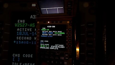 How to make Cross Load of Navigation Database for Airbus A320 From MCDU