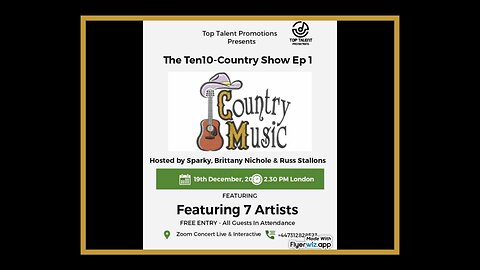 Sparky's Ten10-Country Show Ep 1