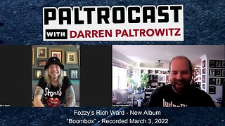 Fozzy's Rich Ward interview with Darren Paltrowitz