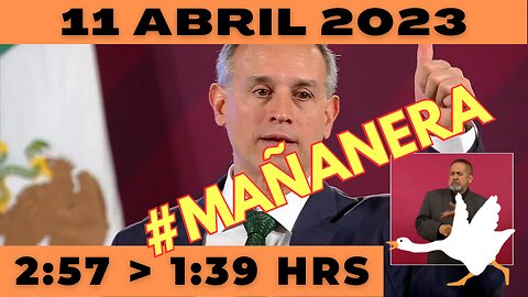 💩🐣👶 #AMLITO | Mañanera Martes 11 de Abril 2023 | El gansito veloz de 2:57 a 1:39.